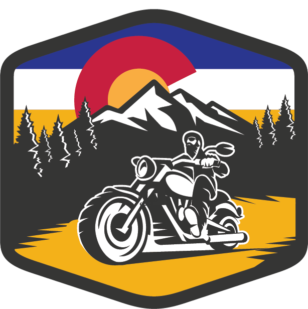 Super Cruising logo with motorcycle rider.