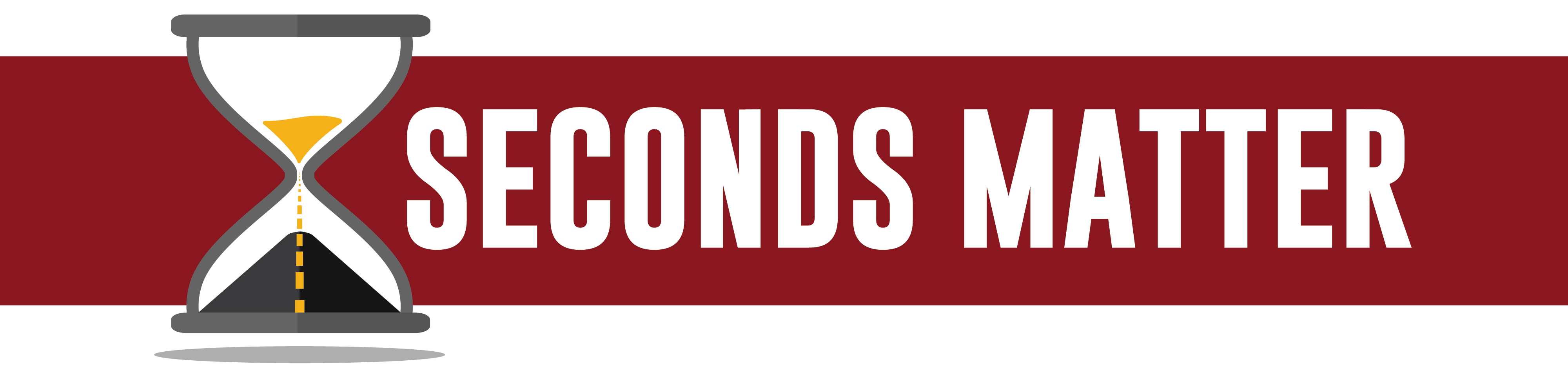 Seconds matter banner