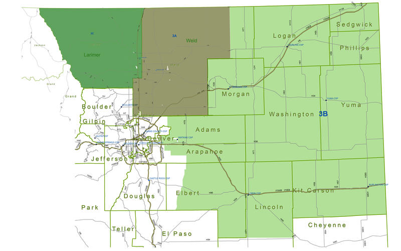 Map of District 3