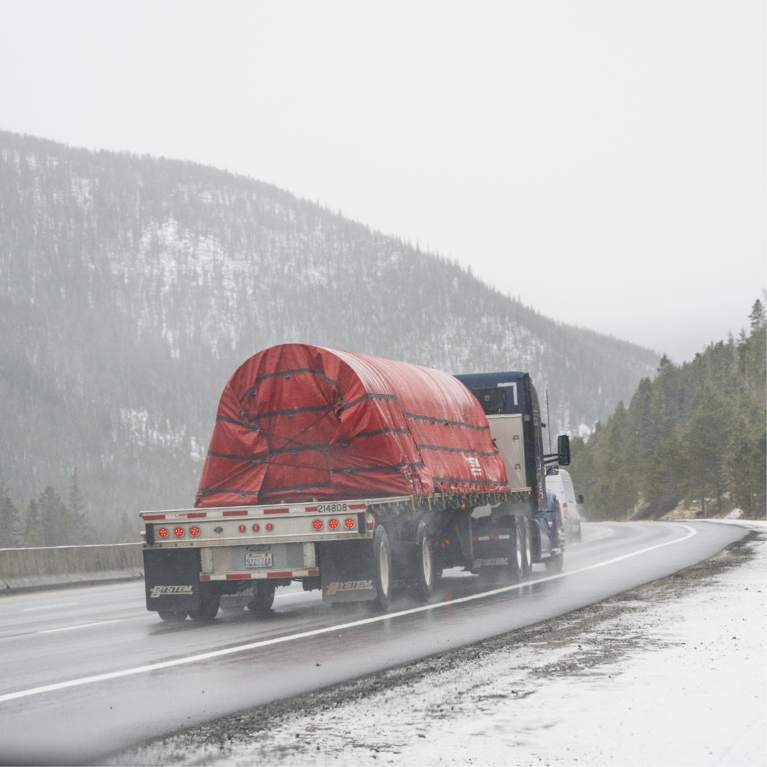 CMV on mountain road